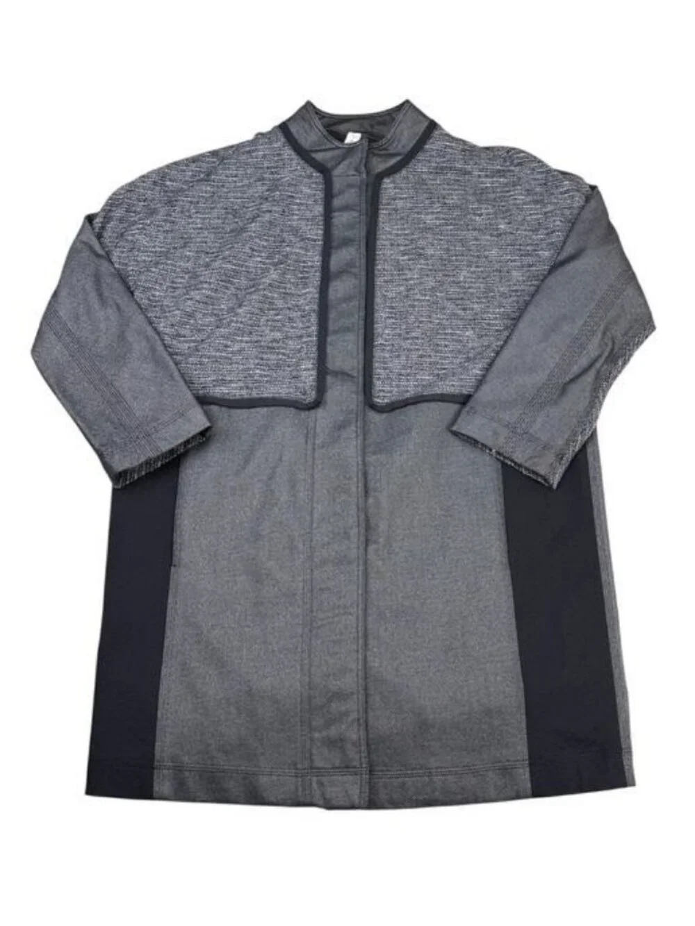 LULULEMON Cocoon Car Coat Size Small Black / Coco Pique Black - Picture 8 of 12